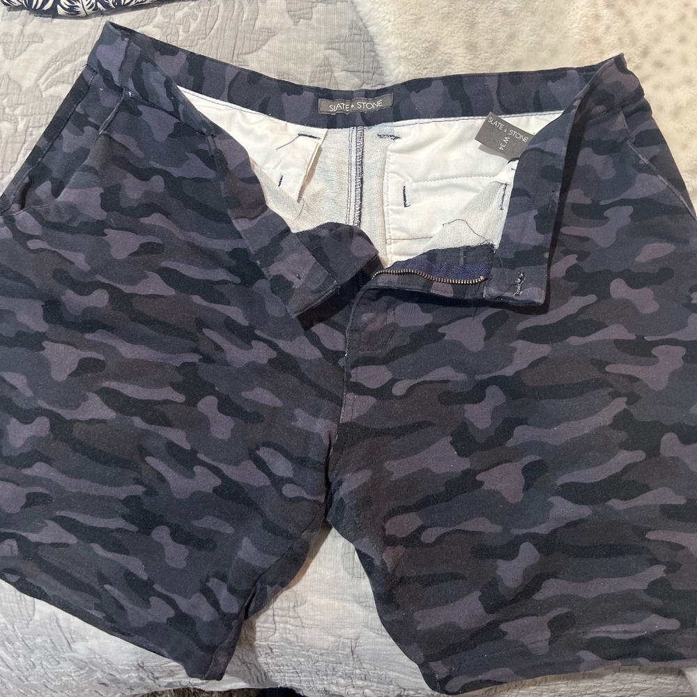 Blue black camouflage